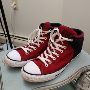 Men's Converse Chuck Taylor's All-Star - Red/Black 10.5